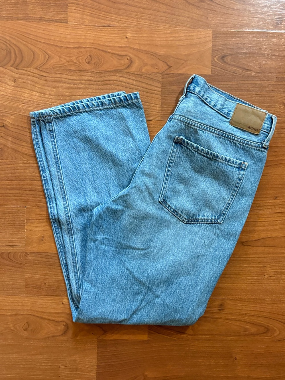 Aeropostale Light Blue 90s Baggy Jeans